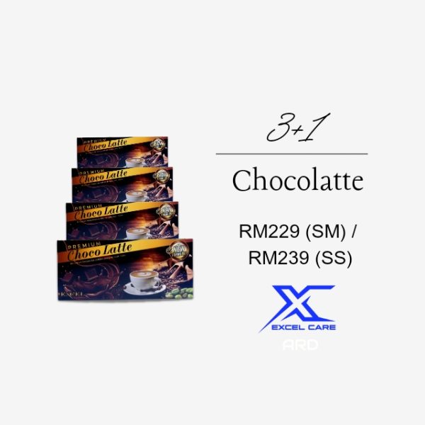 3+1 Excel Premium Chocolate