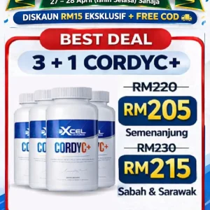 [48Jam Promo April 27&28-04-2026] 3+1 CordyC+