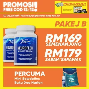 [12.12] 2 Neuroflex Free Mini Sawdaflex & Buku Doa Harian