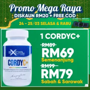 [Promo Mega Raya 24&25-03-2026] 1 CordyC+