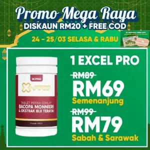 [Promo Mega Raya 24&25-03-2026] 1 Excel Pro