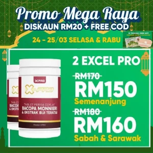 [Promo Mega Raya 24&25-03-2026] 2 Excel Pro