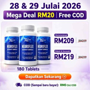 [Mega Diskaun RM20 & Free COD 28 & 29-07-2026] 3 Neuroflex